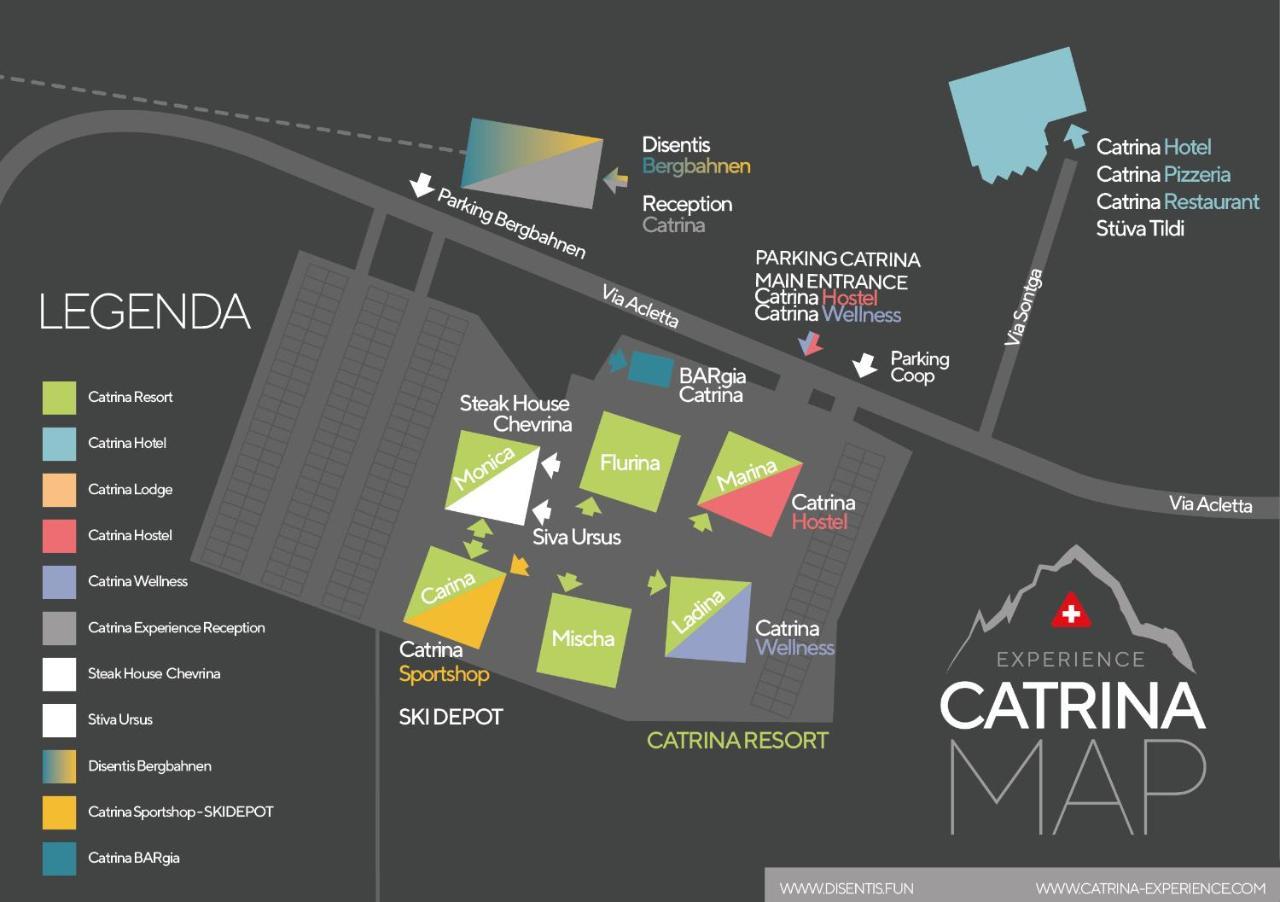 Catrina Resort Disentis Exterior foto